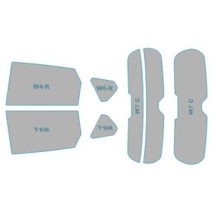 カーフィルム カット済み シルフィード 断熱スモーク トヨタ オーリス 【##E18#H型】 年式 H24.8-H27.3 車検対応 業務用 スモークフィルム ウインドウ フィルム｜westwave3013