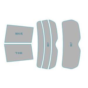 カーフィルム カット済み シルフィード 断熱スモーク スズキ スイフト 【ZC83S型/ZD83S型】 年式 H29.1-