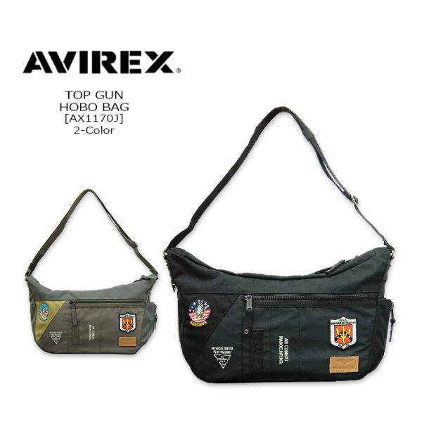 AVIREX(アビレックス) TOP GUN HOBO BAG[AX1170J] ホーボーバッグ ボ...