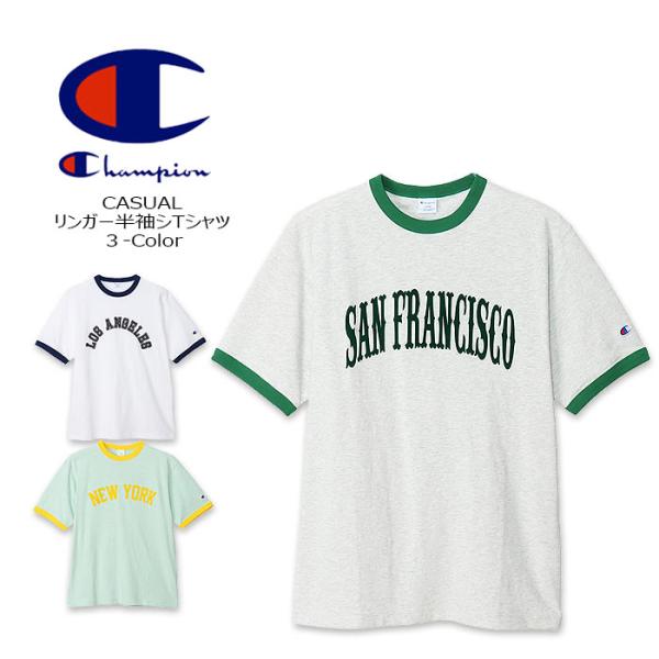 CHAMPION(チャンピオン) ショートスリーブリンガーTEE [C3-Z335] CASUAL ...