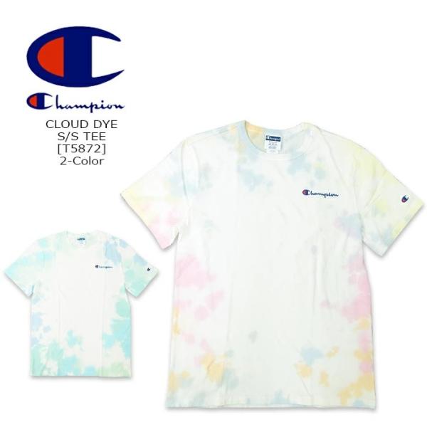 CHAMPION(チャンピオン) CLOUD DYE S/S TEE [T5872]2-Color ...