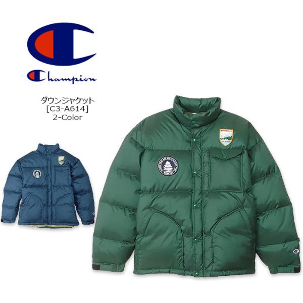 CHAMPION(チャンピオン) ダウンジャケット [C3-A614]  ダウン ダブルジッパー コ...