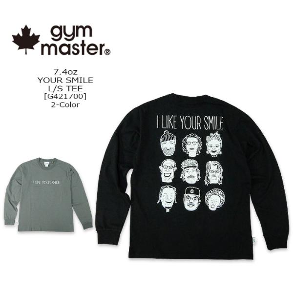 gym master(ジムマスター) 7.4oz YOUR SMILEロンTee [G421700]...