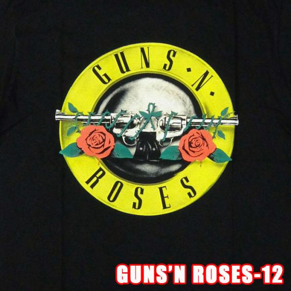 ROCK TEE GUNS'N' ROSES-12 ガンズ アンド ローゼス CLASSIC LOG...
