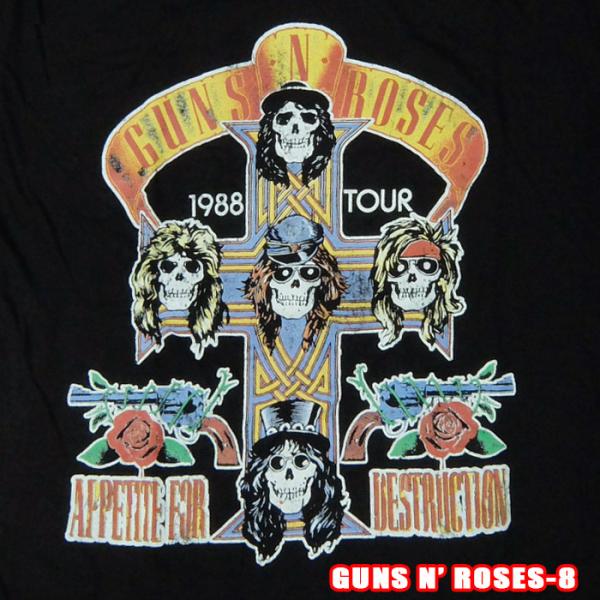 GUNS'N' ROSES-8[ガンズ アンド ローゼス] NJ Summer Jam 1988 英...