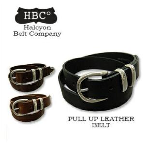 HALCYON BELT COMPANY(ハルシオンベルトカンパニー) PULL UP LEATHE...
