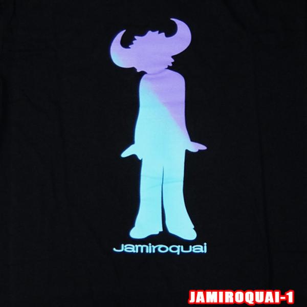 jamiroquai-1[ジャミロクワイ] BUFFALO GRADIENT ロックＴシャツ バンド...