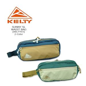 KELTY(ケルティ) SUNNY 5L Waist Bag @2color[KELTY03] クロスボディバッグ ウエストバッグ ボディバッグ 大容量 5リットル　男女兼用