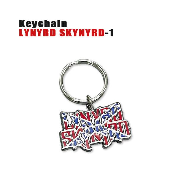 ROCK KEY CHAIN LYNYRD SKYNYRD-1[レイナードスキナード] LOGO ロ...