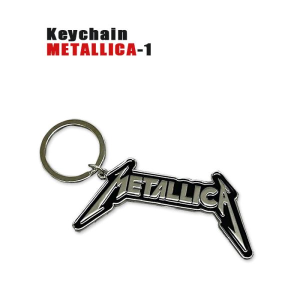 ROCK KEY CHAIN METALLICA-1[メタリカ] LOGO ロゴ キーチェーン キー...