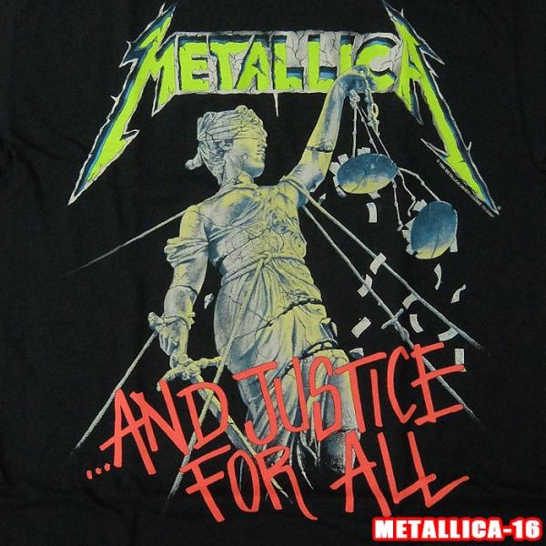 ROCK TEE  METALLICA-16[メタリカ]  AND JUSTICE FOR ALL ...