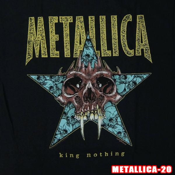 METALLICA-20[メタリカ] KING NOTHING  バンドT ROCK T ロックＴR...