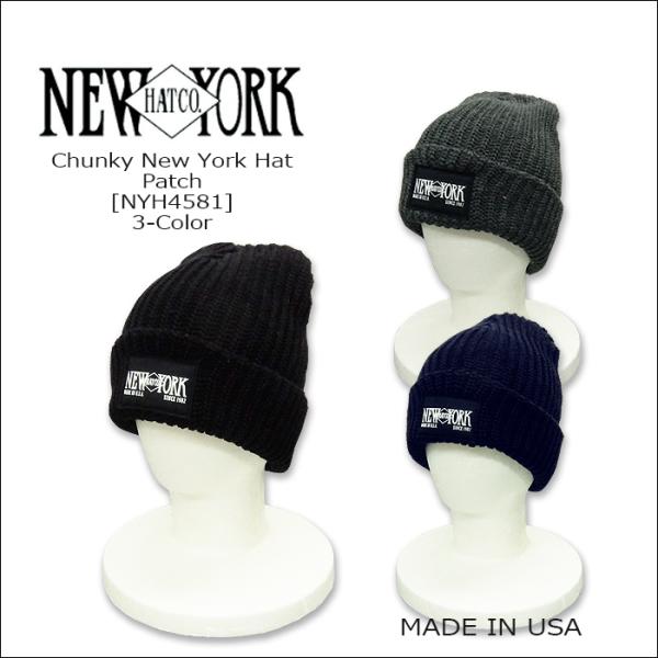 NEW YORK HAT(ニューヨークハット) KNIT CAP CHUNKY NEW YORK H...