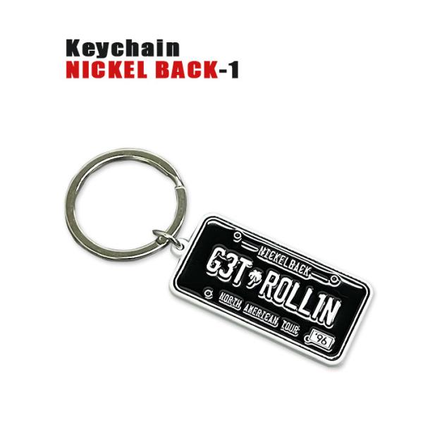 ROCK KEY CHAIN NICKEL BACK-1[ニッケルバック] LOGO ロゴ キーチェ...