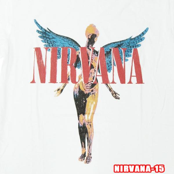 NIRVANA-15[ニルヴァーナ] ANGELIC ロックＴシャツ バンドTシャツ ROCK T ...
