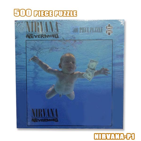 ROCK JIGSAW PUZZLE NIRVANA-P1 [ニルバーナ] NEVER MIND 5...