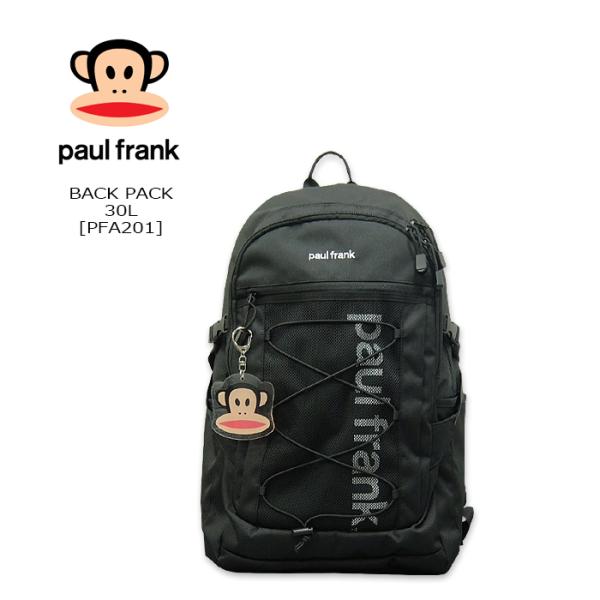 paul frank(ポールフランク) バックパック M[PFA201] 30L リュック」黒 BA...