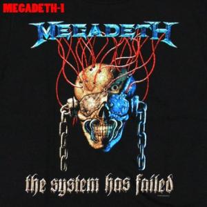ROCK TEE MEGADETH-1 [メガデス] ロックＴシャツ/バンドTシャツ