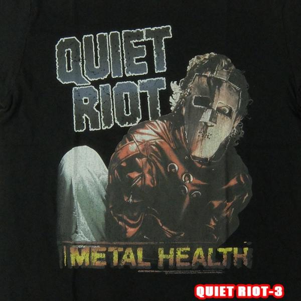 ROCK TEE QUIET RIOT-3[クワイエットライオット]  METAL HEALTH ロ...