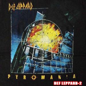 DEF LEPPARD-2 [デフレパード] Pyromania  ROCK TEE ロックＴシャツ バンドTシャツ｜westwave