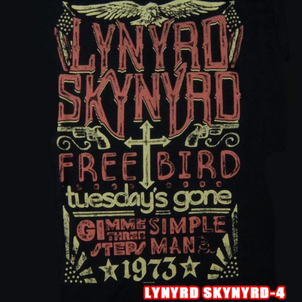 ROCK TEE LYNYRD SKYNYRD-4[レーナード・スキナード]  1973 HITS ...