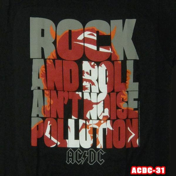 ACDC-31[エーシーディーシー] NOISE POLLUTION ロックＴシャツ/バンドTシャツ...