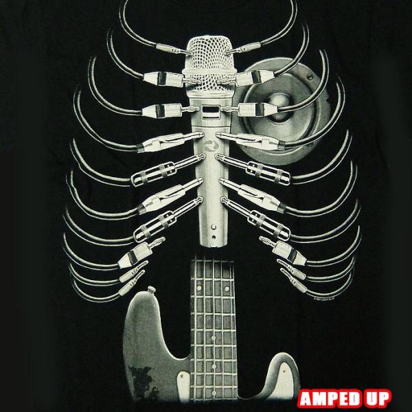ROCK TEE AMPED UP  ロックＴシャツ/バンドTシャツ