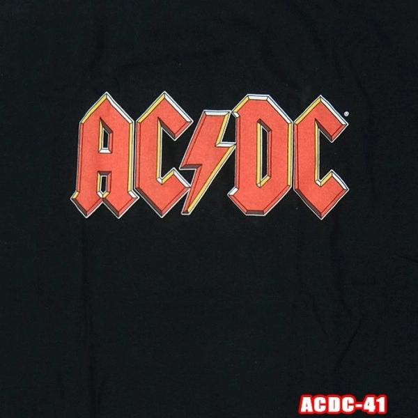 ROCK TEE ACDC-41[エーシーディーシー] Back In Black  ロックＴシャツ...