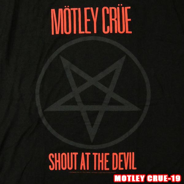 ROCK TEE MOTLEY CRUE-19[モトリークルー] SHOUT AT THE DAVI...