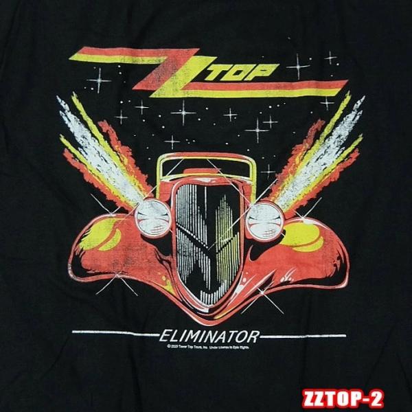 ROCK TEE ZZTOP-2[ジージートップ] Eliminatow ロックＴシャツ バンドTシ...