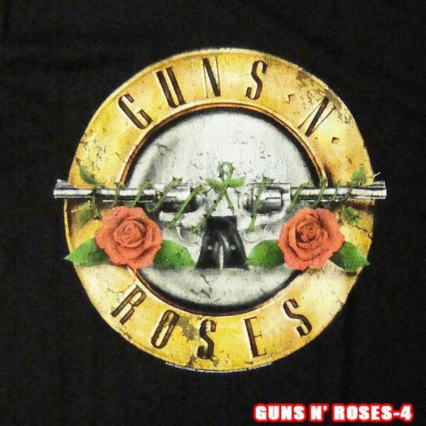 GUNS N' ROSES-4 [ガンズアンドローゼス] DISTRESSED BULLET ROC...