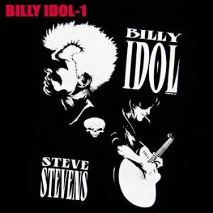 ROCK TEE BILLY IDOL-1[ビリー アイドル]ロックＴシャツ/バンドTシャツ