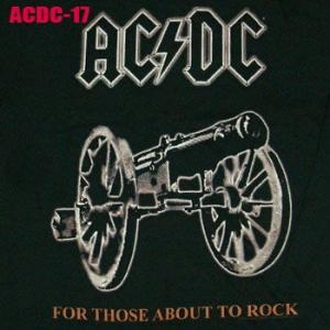 ROCK TEE ACDC-17[エーシーディーシー]FOR THOSE TO ROCK  ロックＴ...