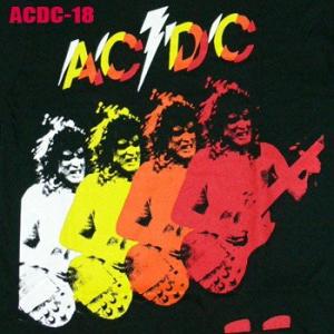 ROCK TEE ACDC-18[エーシーディーシー] ロックＴシャツ/バンドTシャツ
