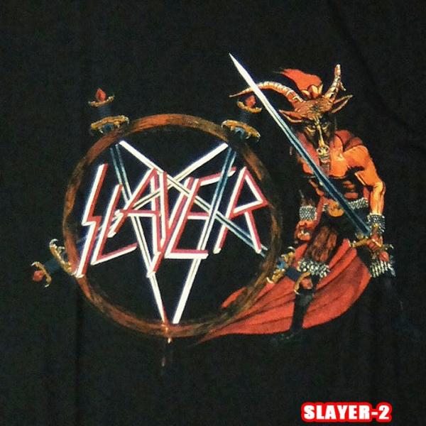 ROCK TEE SLAYER-2[スレイヤー]  SHOW NO MERCY   ロックＴシャツ/...