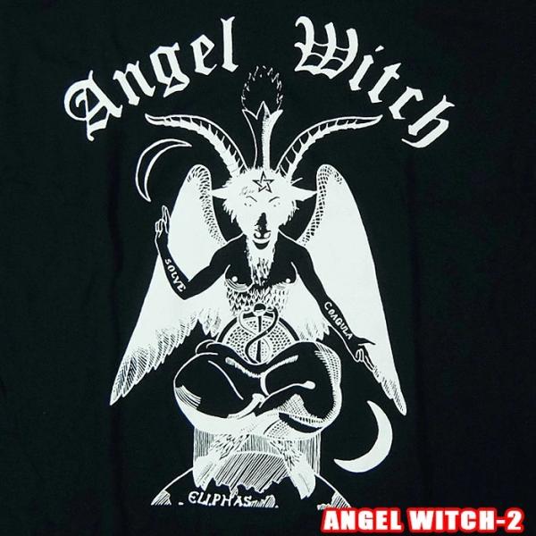 ROCK TEE ANGEL WITCH-2[エンジェルウィッチ] BAPHOMET ロックＴシャツ...
