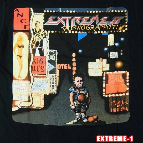 ROCK TEE EXTREME-1[エクストリーム] PORNOGRAFFITTI ロックＴシャツ...