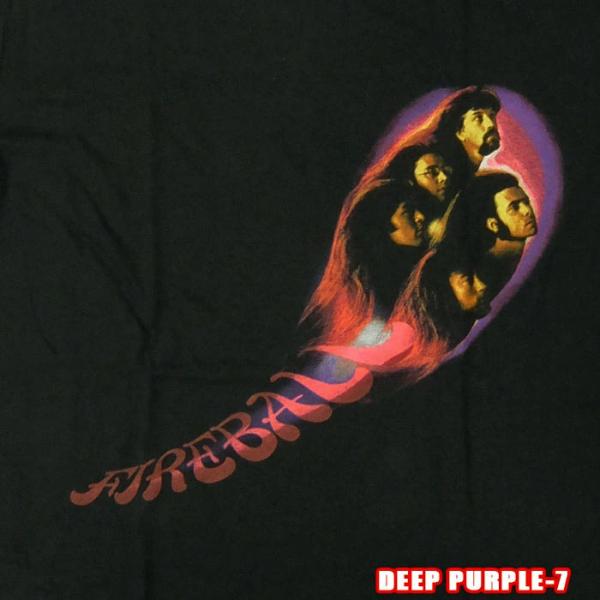 DEEP PURPLE-7[ディープパープル]  FIREBALL ROCK TEE ロックＴシャツ...