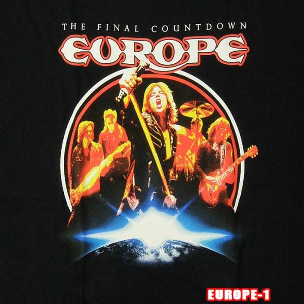 ROCK TEE EUROPE-1[ヨーロッパ]  THE FINAL COUNT DOWN ロック...