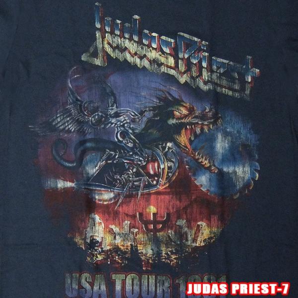 ROCK TEE JUDAS PRIEST-7[ジューダス プリースト]  US TOUR&apos;91  ...