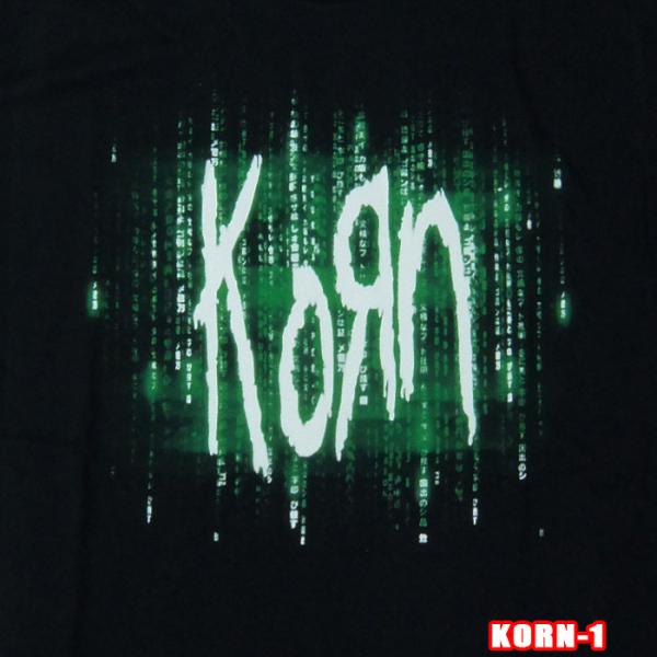 ROCK TEE KORN-1[コーン] MATRIXE ロックＴシャツ バンドTシャツ ROCK ...