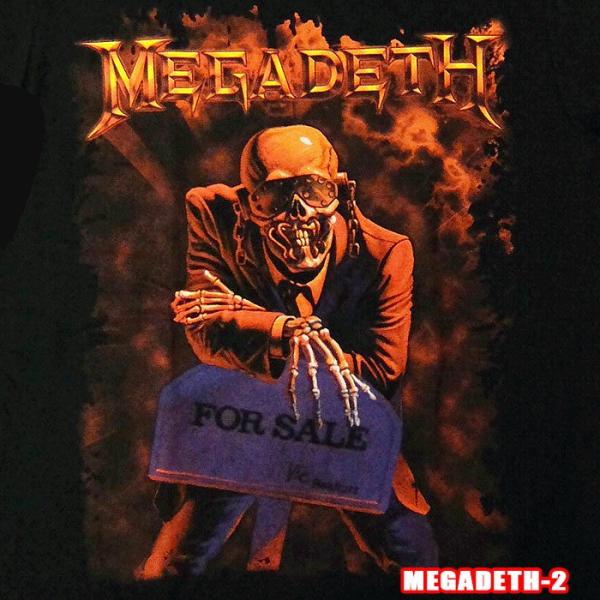 ROCK TEE MEGADETH-2[メガデス]  PEACE SELLS   ロックＴシャツ/バ...