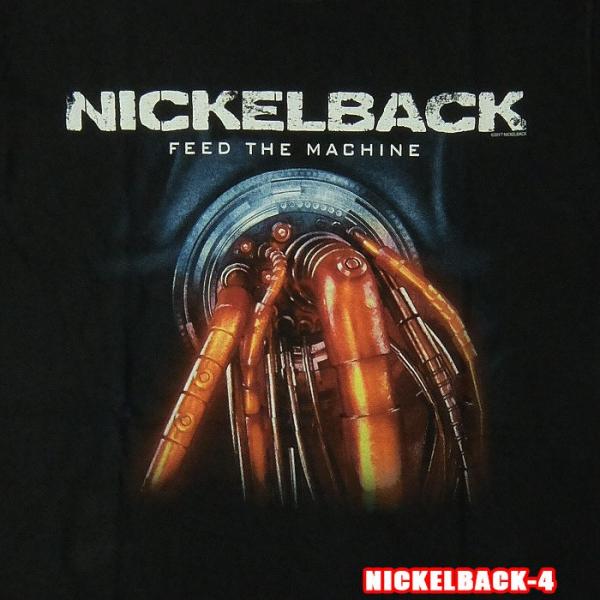 ROCK TEE NICKELBACK-4[ニッケルバック]  FEED THE MACHINE  ...