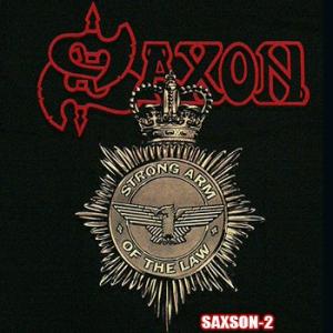 ROCK TEE SAXON-2[サクソン] ロックＴシャツ/バンドTシャツ