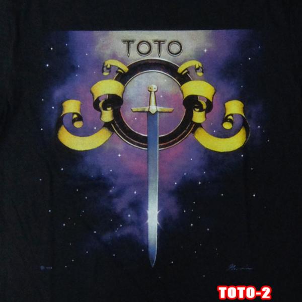 ROCK TEE TOTO-2[トト] TOTO ロックＴシャツ バンドTシャツ ROCK T バン...