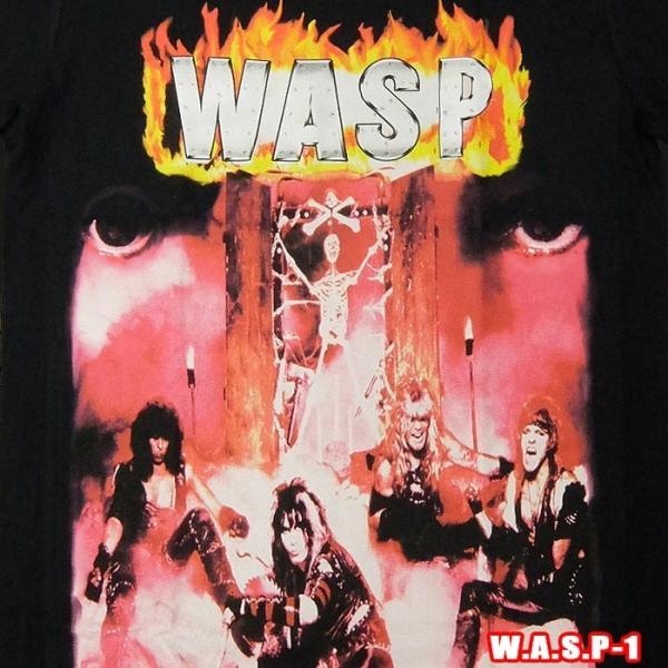 ROCK TEE W.A.S.P-1[ワスプ] FIRST ALBUM メール便送料無料 ロックＴシ...
