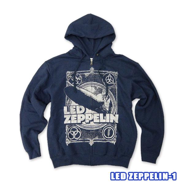 LED ZEPPELIN-1 Zip Hoody[レッドツェッペリン] プルオーバー VINTAGE...