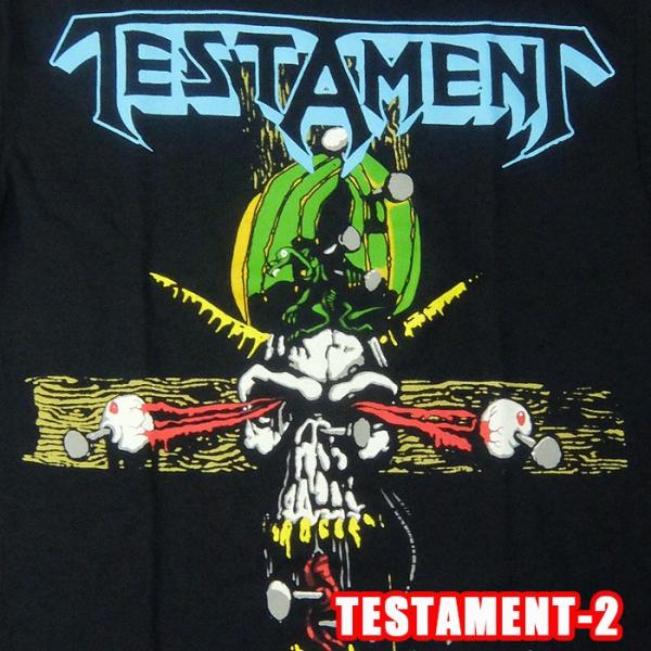 ROCK TEE TESTAMENT-2[テスタメント]  NEW ORDER  ロックＴシャツ/バ...