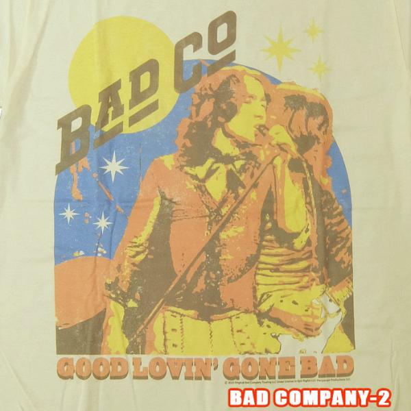 BAD COMPANY-2[バッドカンパニー] GOOD LOVIN GONE ロックＴシャツ バン...