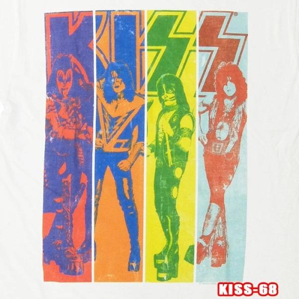 ROCK S/S TEE KISS-68[キッス] COLOR KISS メール便送料無料 半袖　ロ...
